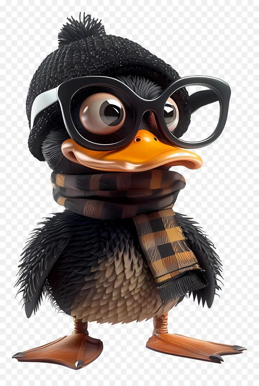 Pato Lucas，Pato Nerd PNG