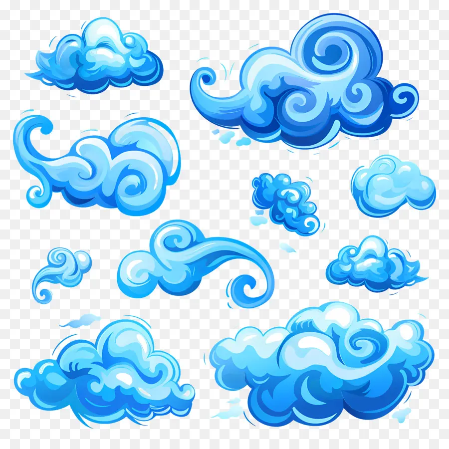 Nubes Azules，Cielo PNG