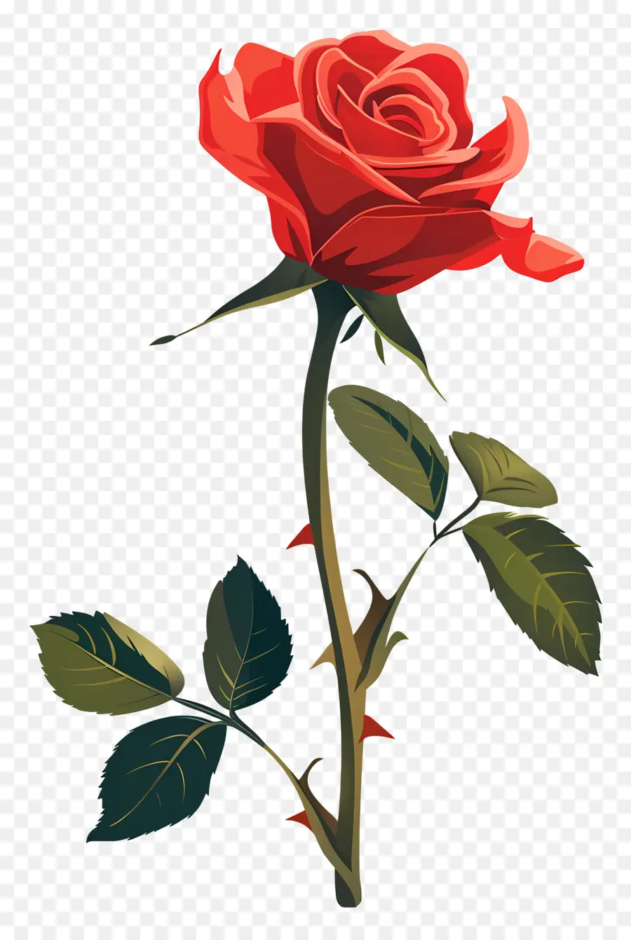 Rosa Roja，Romance PNG