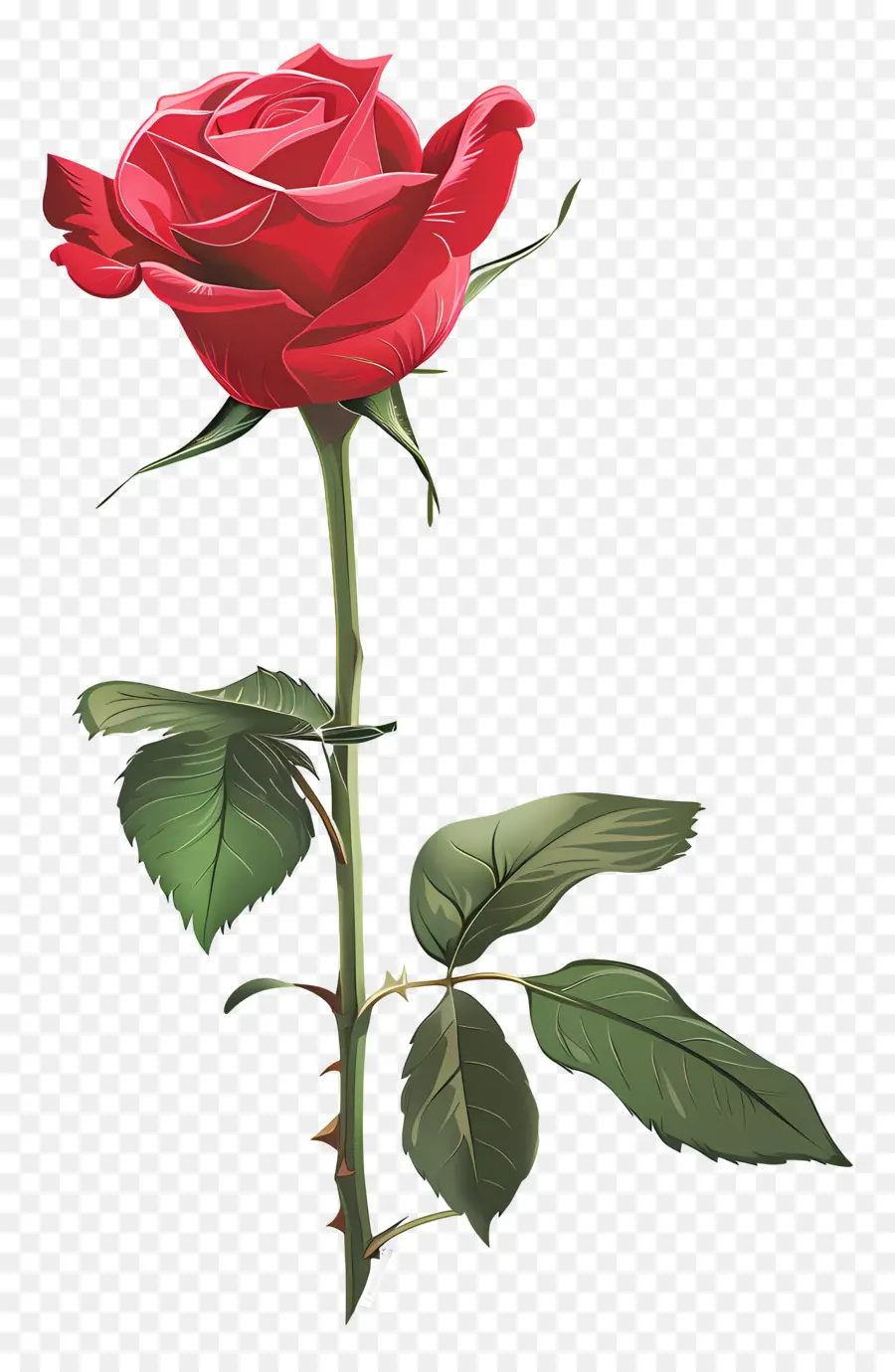 Rosa Roja，Provenir PNG