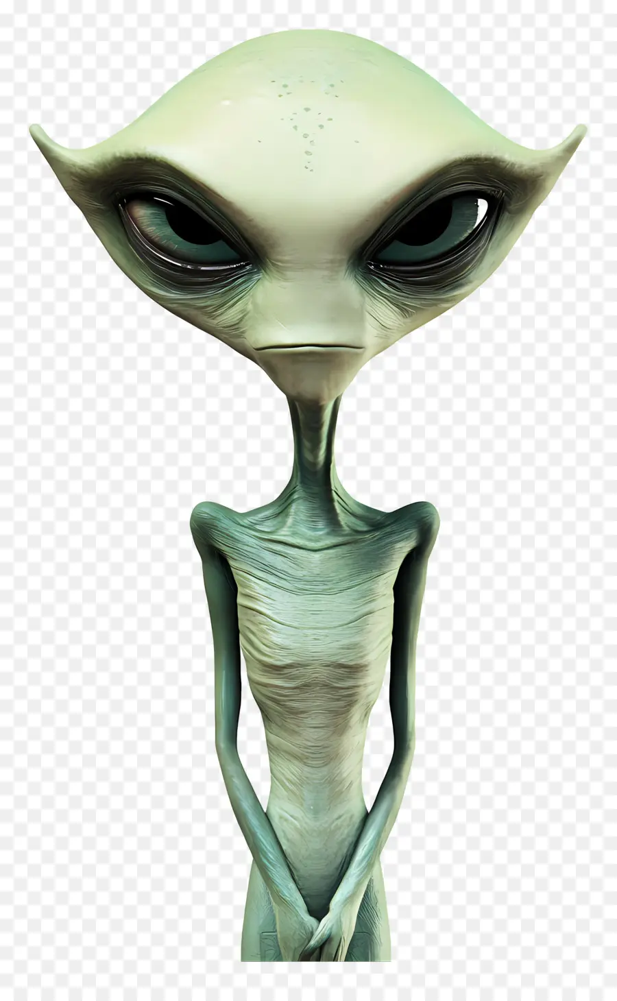 Alienígena Aterrador，Extraterrestre De Dibujos Animados PNG