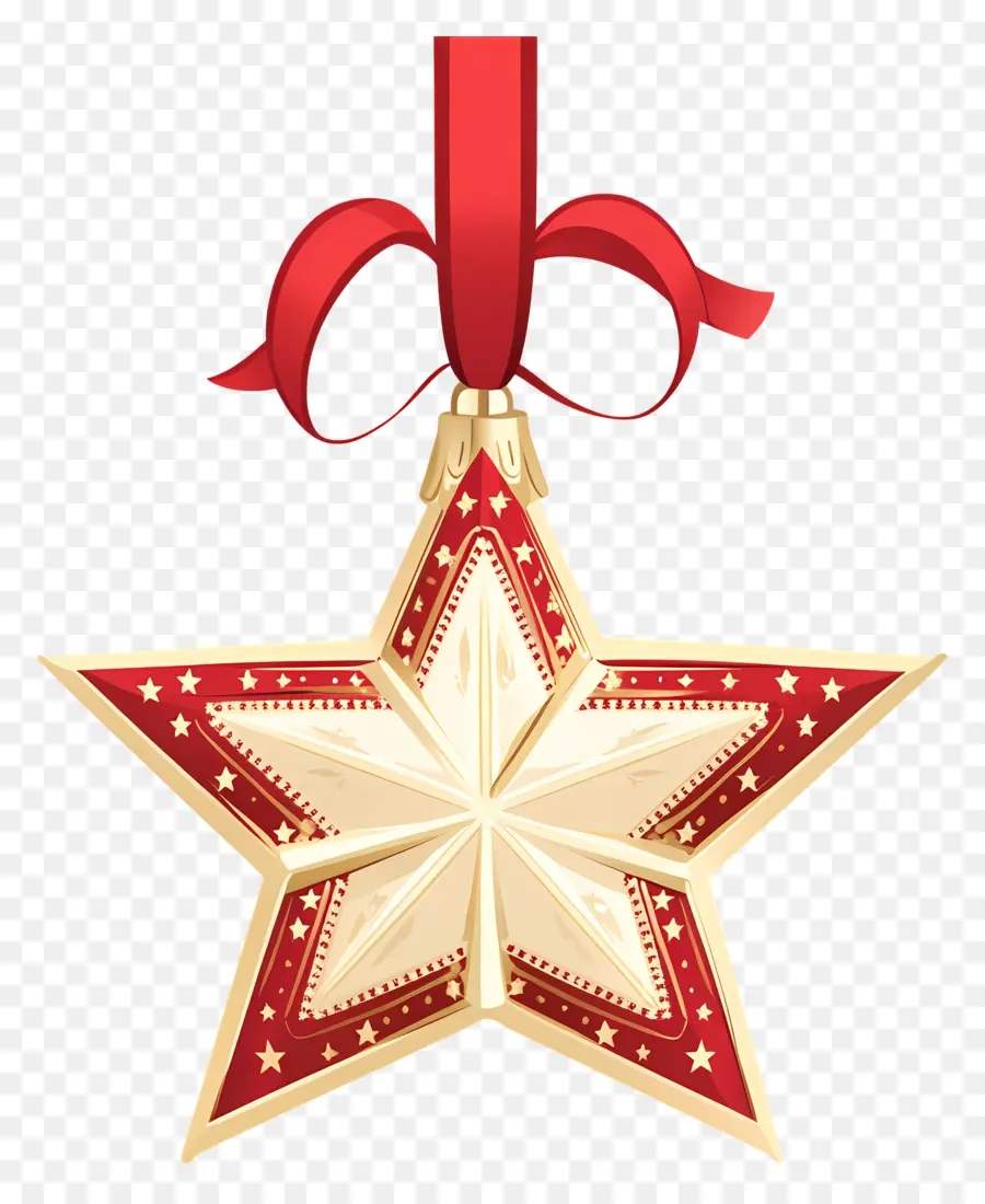 Estrella De Navidad，Adorno De Estrella PNG