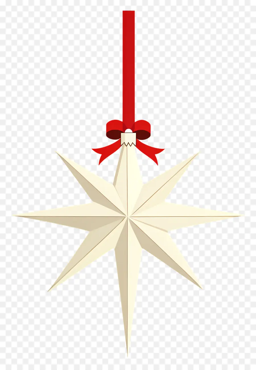 Estrella De Navidad，Adorno De Estrella PNG