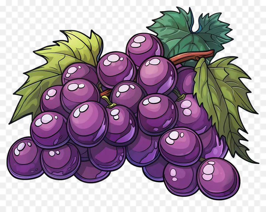 Uvas，Uvas Moradas PNG