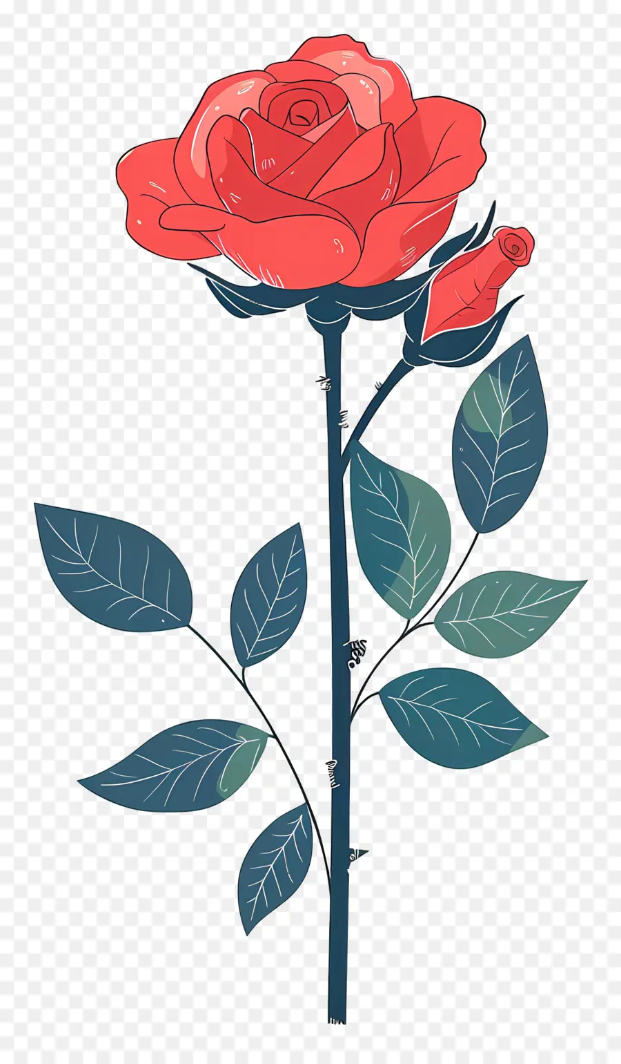 Rosa Roja，Romance PNG