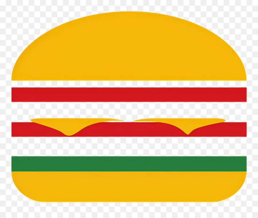 Logotipo De Hamburguesa，Hamburguesa Sencilla PNG