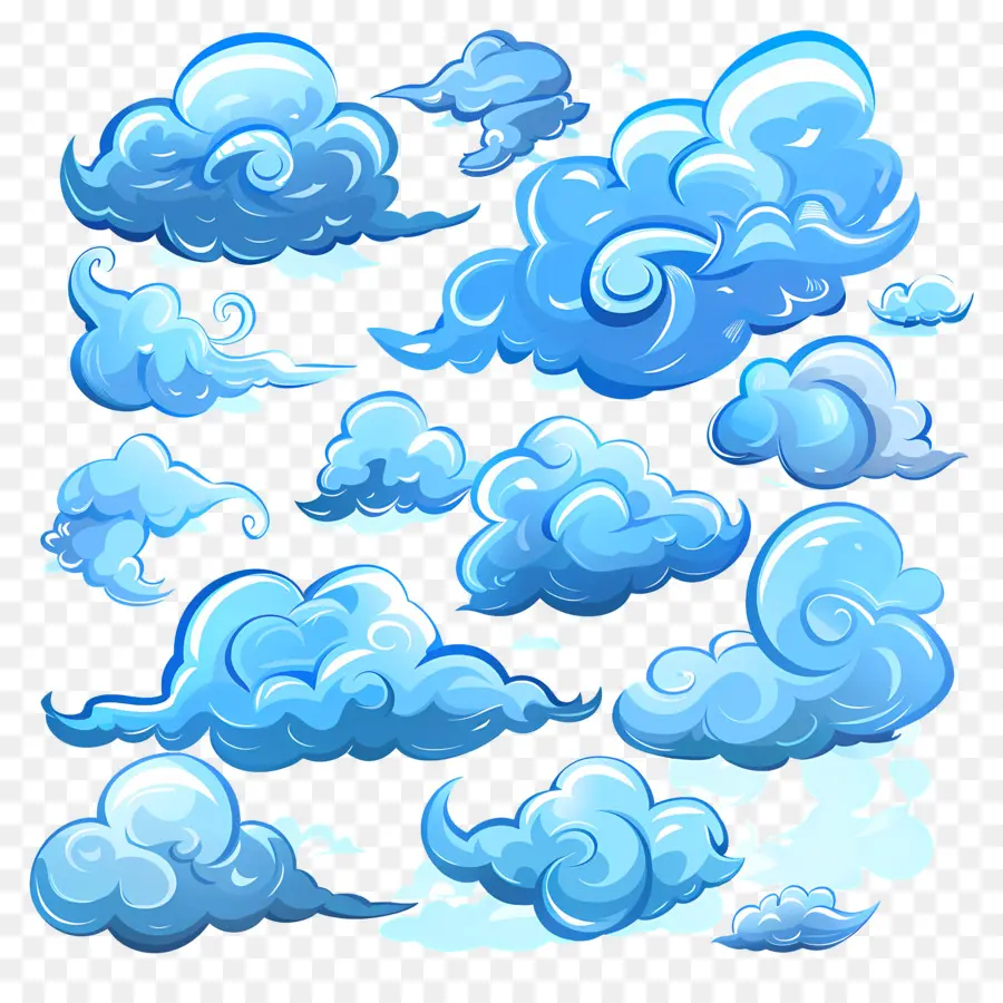 Nubes Azules，Cielo PNG