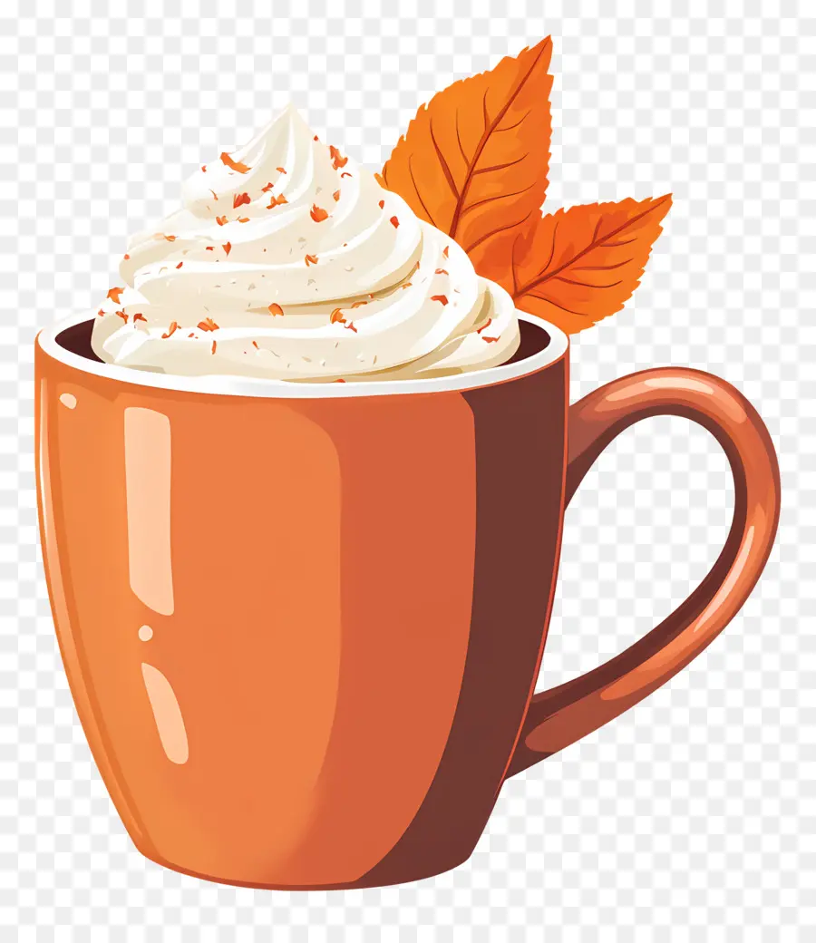 Café De Otoño，Taza De Café De Otoño PNG