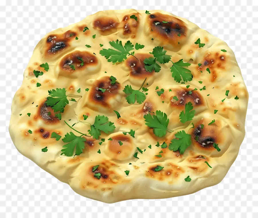 Pan Naan，Cilantro PNG