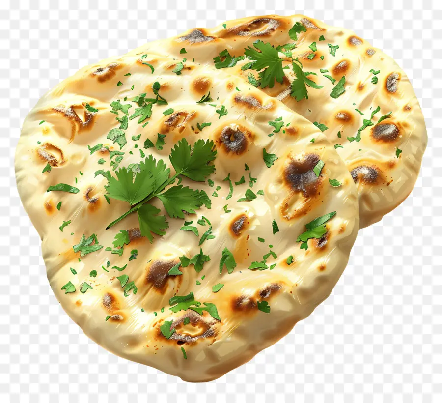 Pan Naan，Cilantro PNG