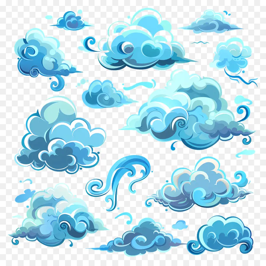 Nubes Azules，Cielo PNG