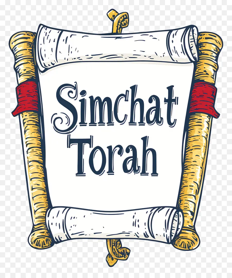 Simjat Torá，Ilustración De Simjat Torá PNG