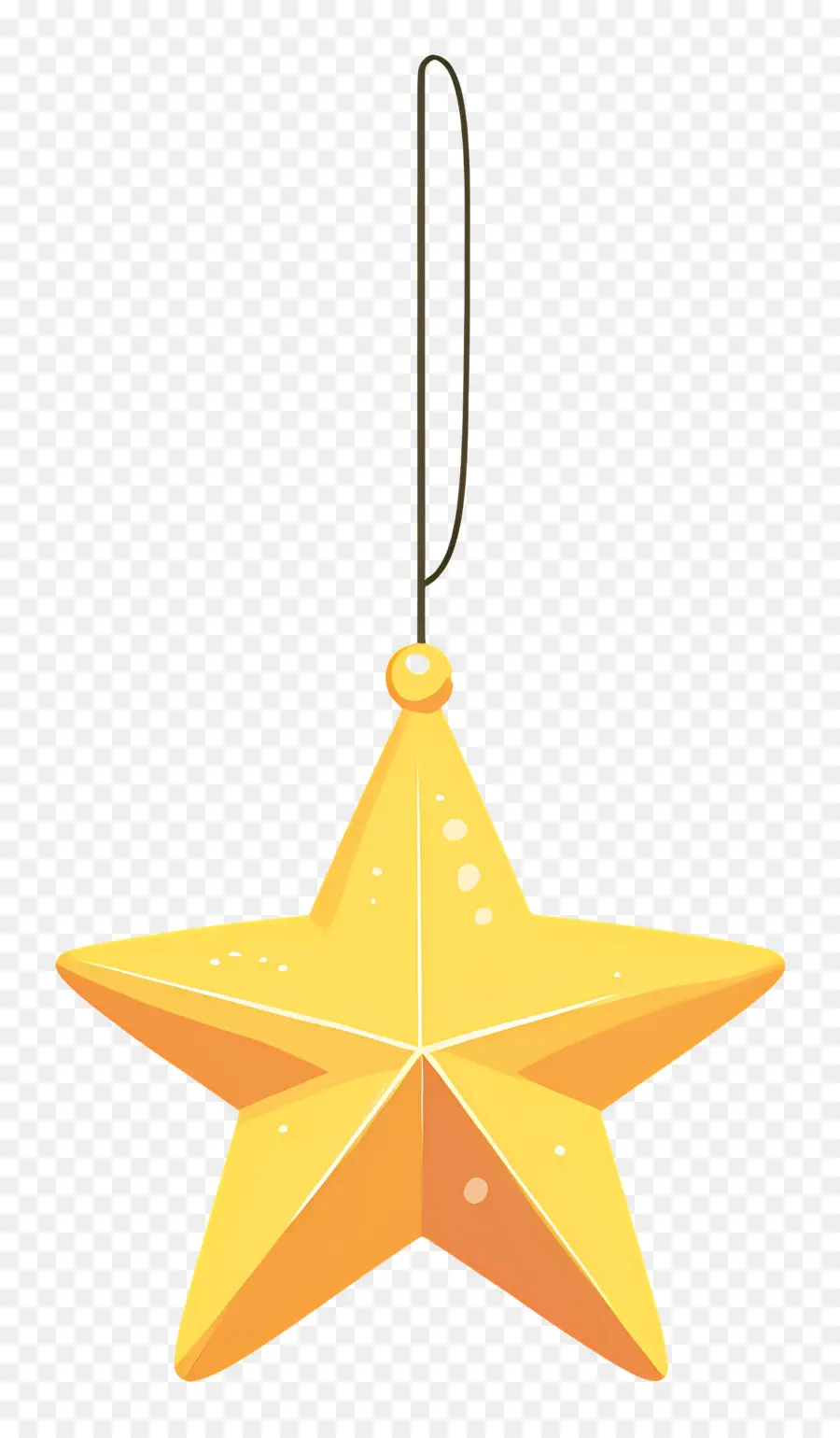 Estrella De Navidad，Estrella Colgante PNG