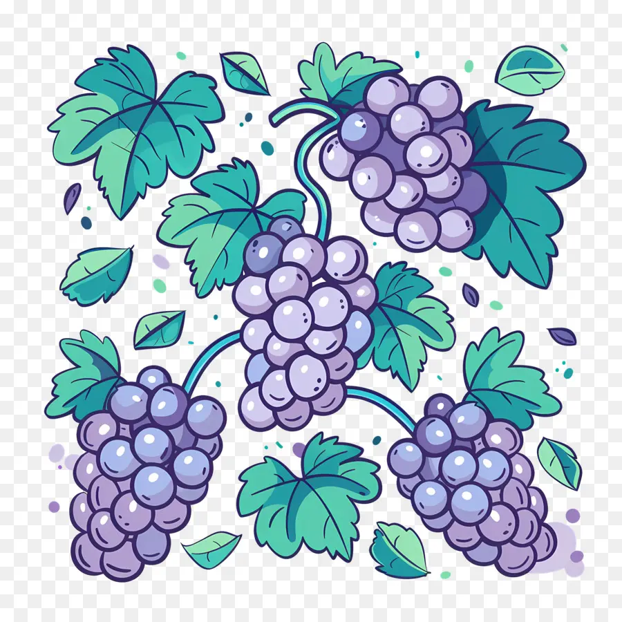 Uvas，Uvas Moradas PNG