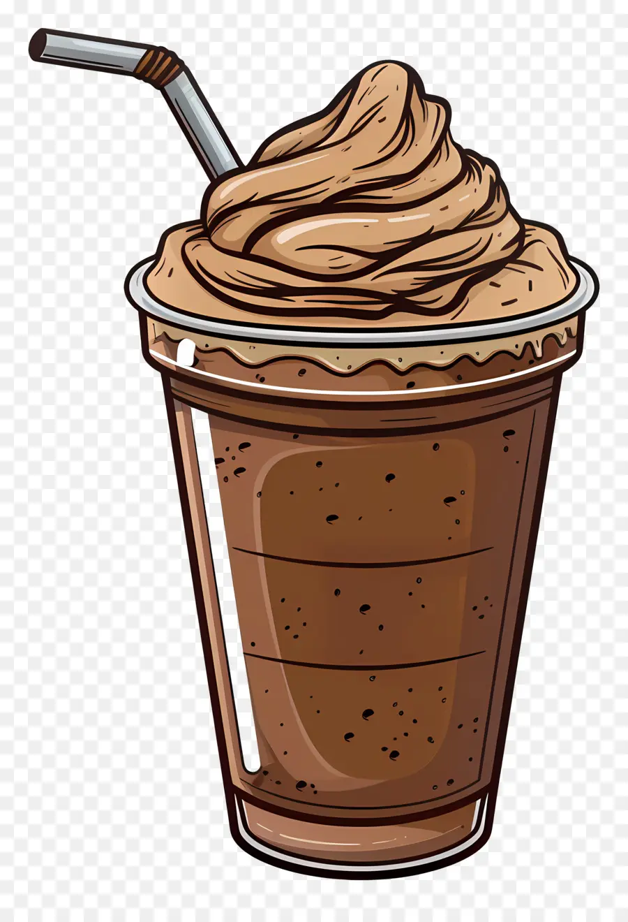 Cafe Frio，Batido De Chocolate PNG