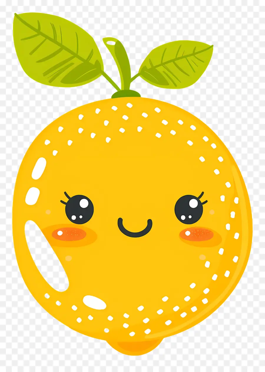 Limón Kawaii，Lindo Limon PNG