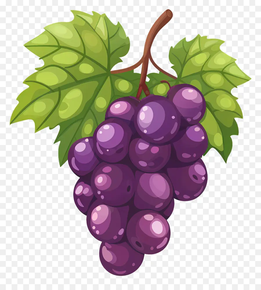 Uvas，Uvas De Dibujos Animados PNG