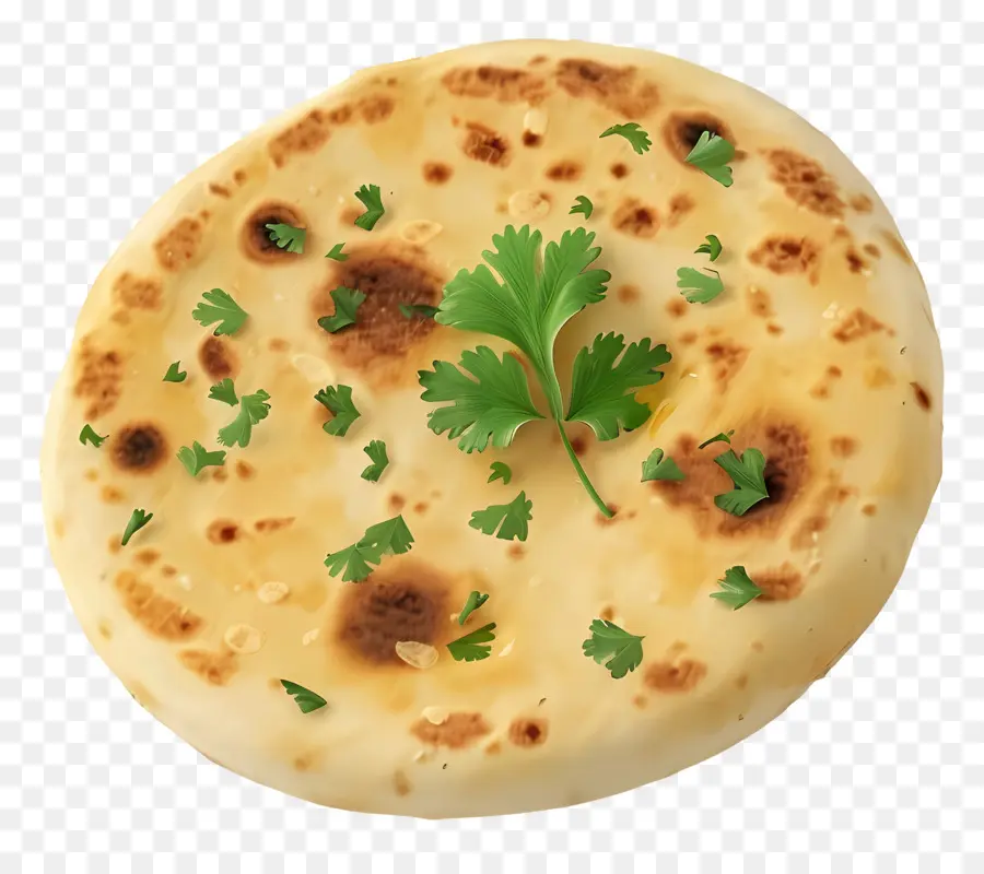 Pan Naan，Cilantro PNG