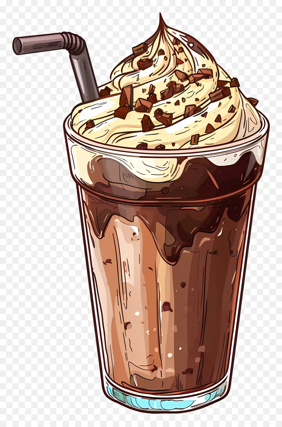 Frappuccino，Batido De Chocolate PNG