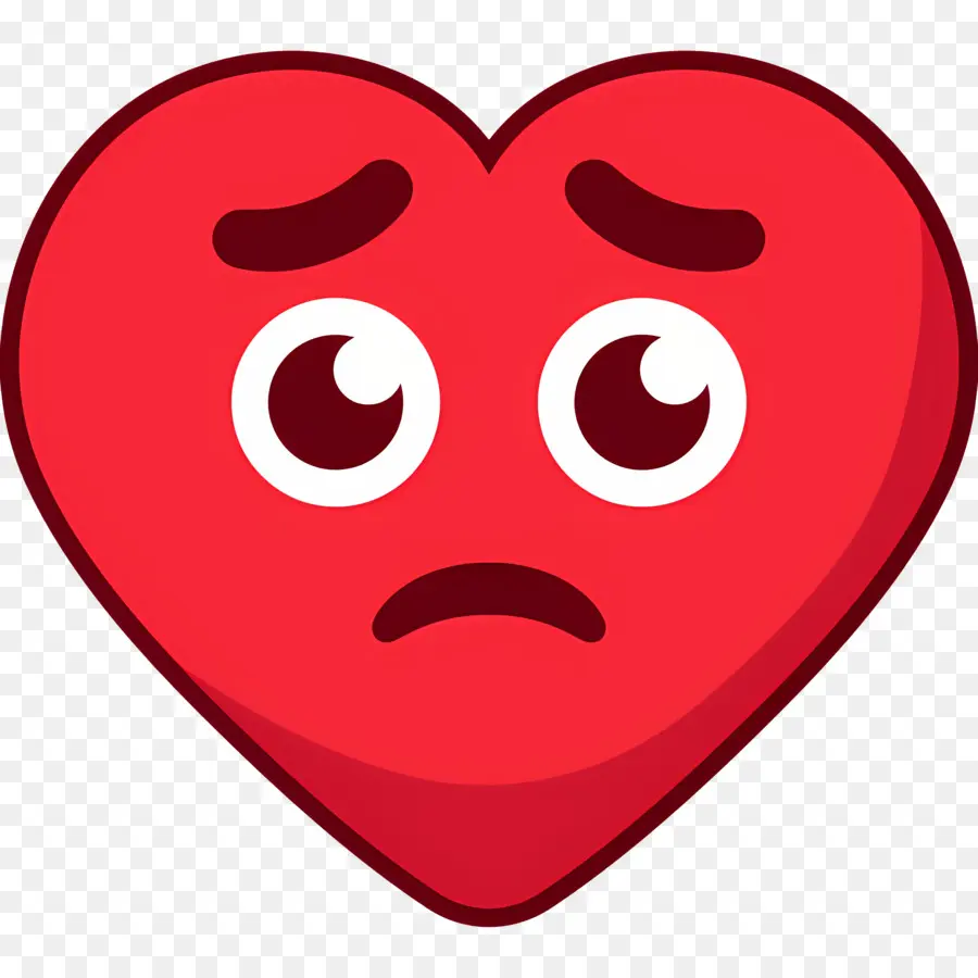 Emojis De Corazon，Corazón Triste PNG