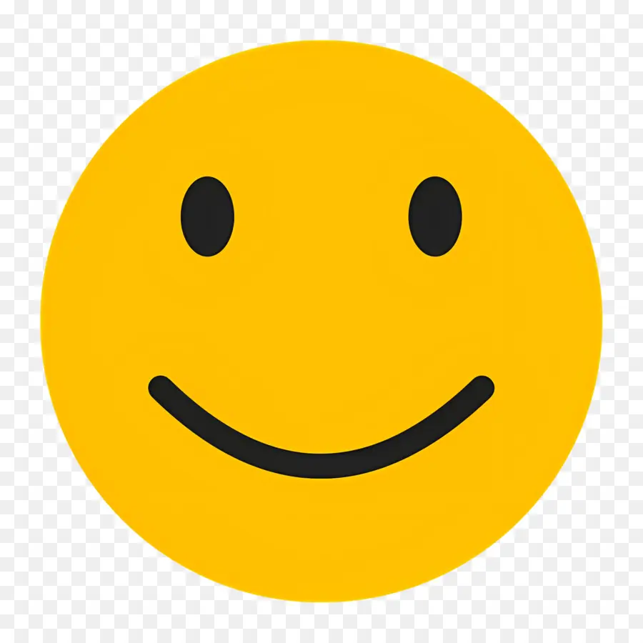 Sonrisa Emoji，Cara Sonriente Dibujada A Mano PNG