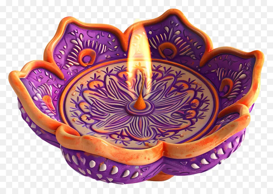 Lámpara De Diwali，Lámpara Decorativa PNG