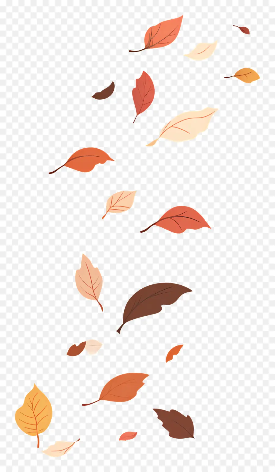 Hojas De Otoño，Hojas Cayendo PNG