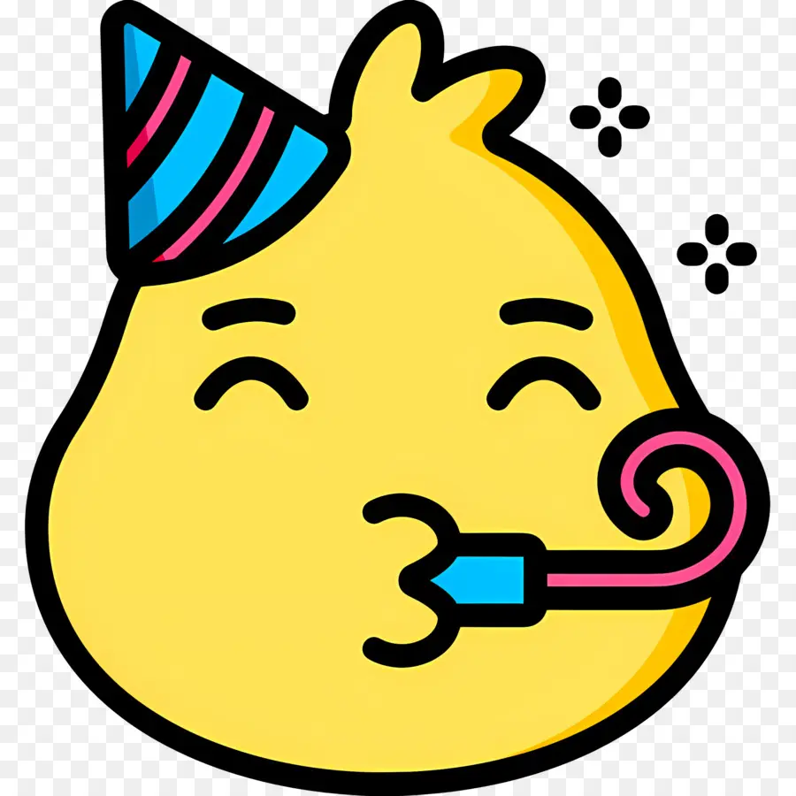 Emojis De Cumpleaños，Emoji De Fiesta PNG