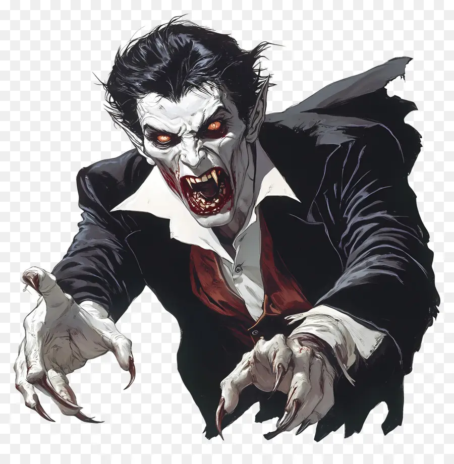 Vampiro，Vampiro Atacante PNG