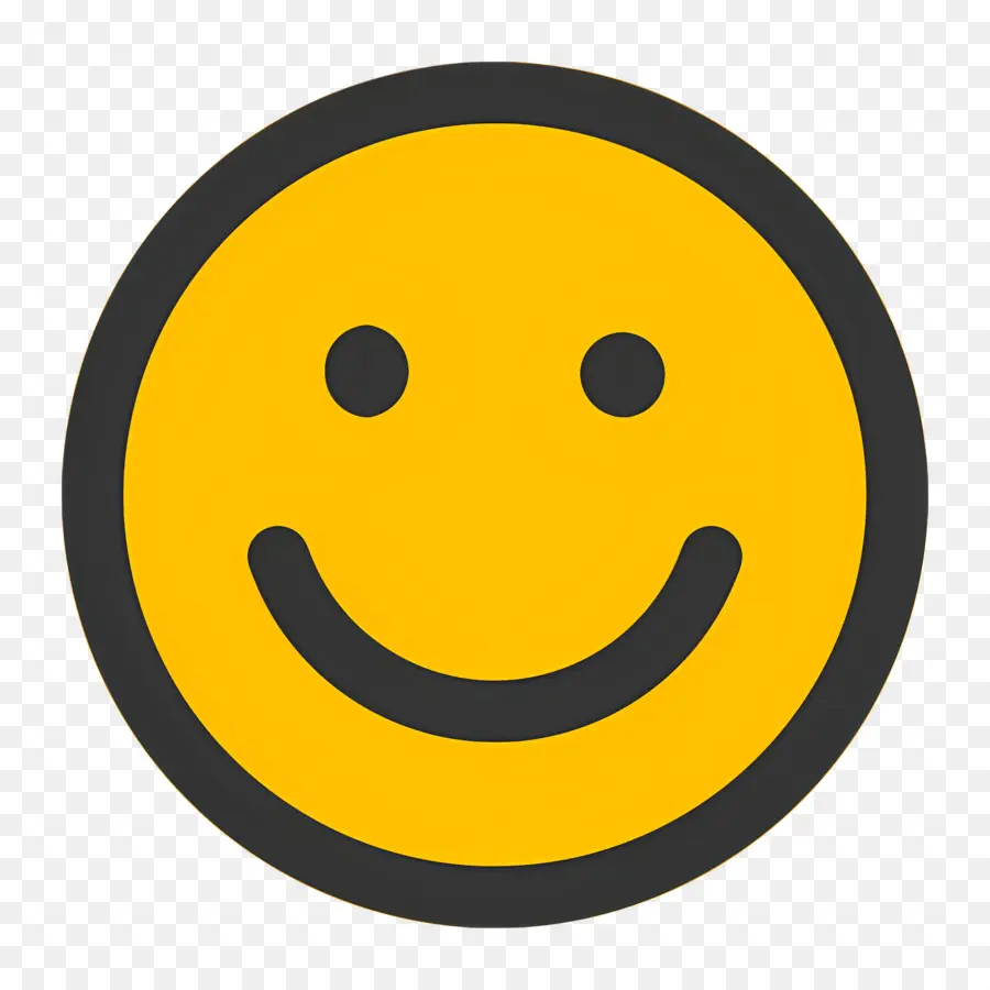 Sonrisa Emoji，Cara Sonriente Amarilla PNG