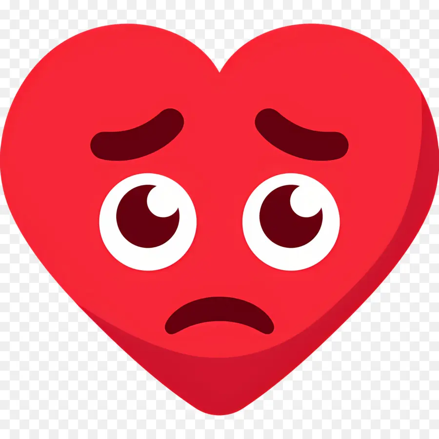 Emojis De Corazon，Corazón Triste PNG