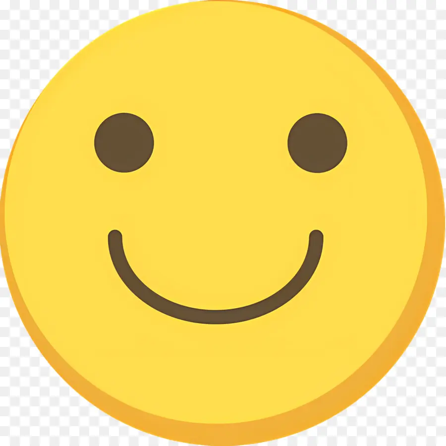 Sonrisa Emoji，Cara Sonriente Dibujada A Mano PNG