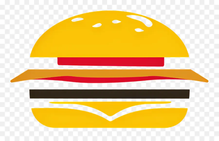 Logotipo De Hamburguesa，Hamburguesa Sencilla PNG