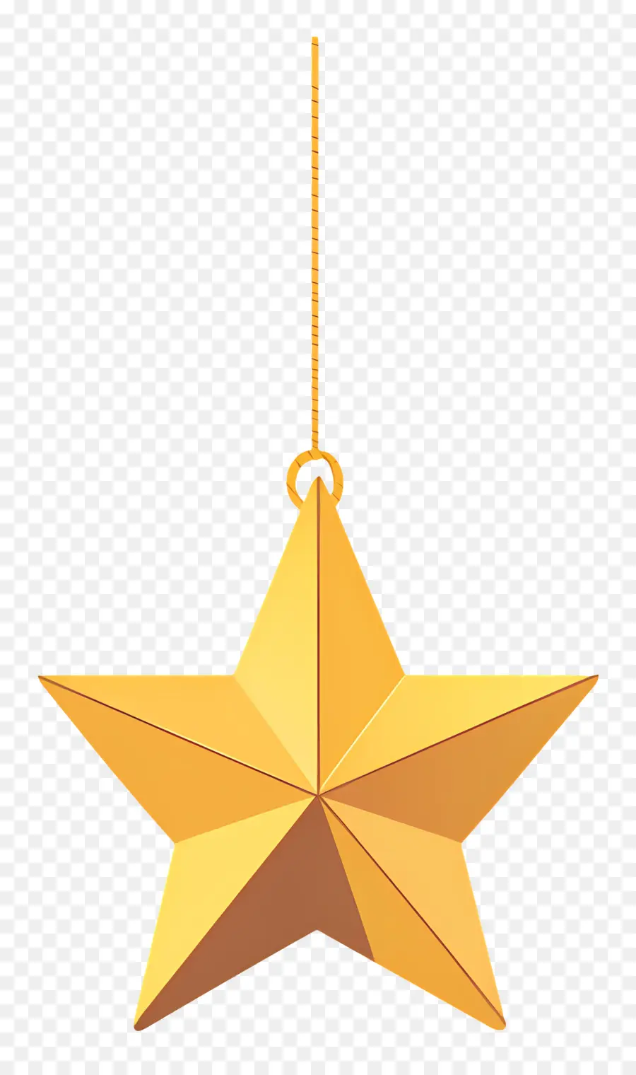 Estrella De Navidad，Estrella Colgante PNG