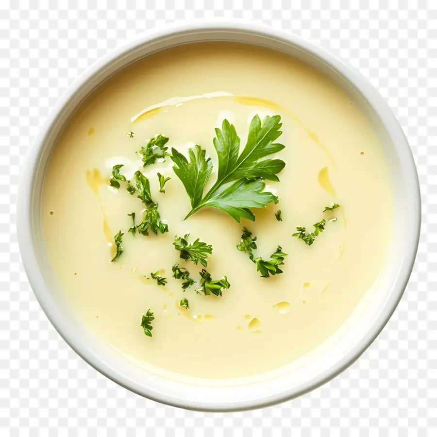 Vichyssoise，Sopa Con Cebollino PNG