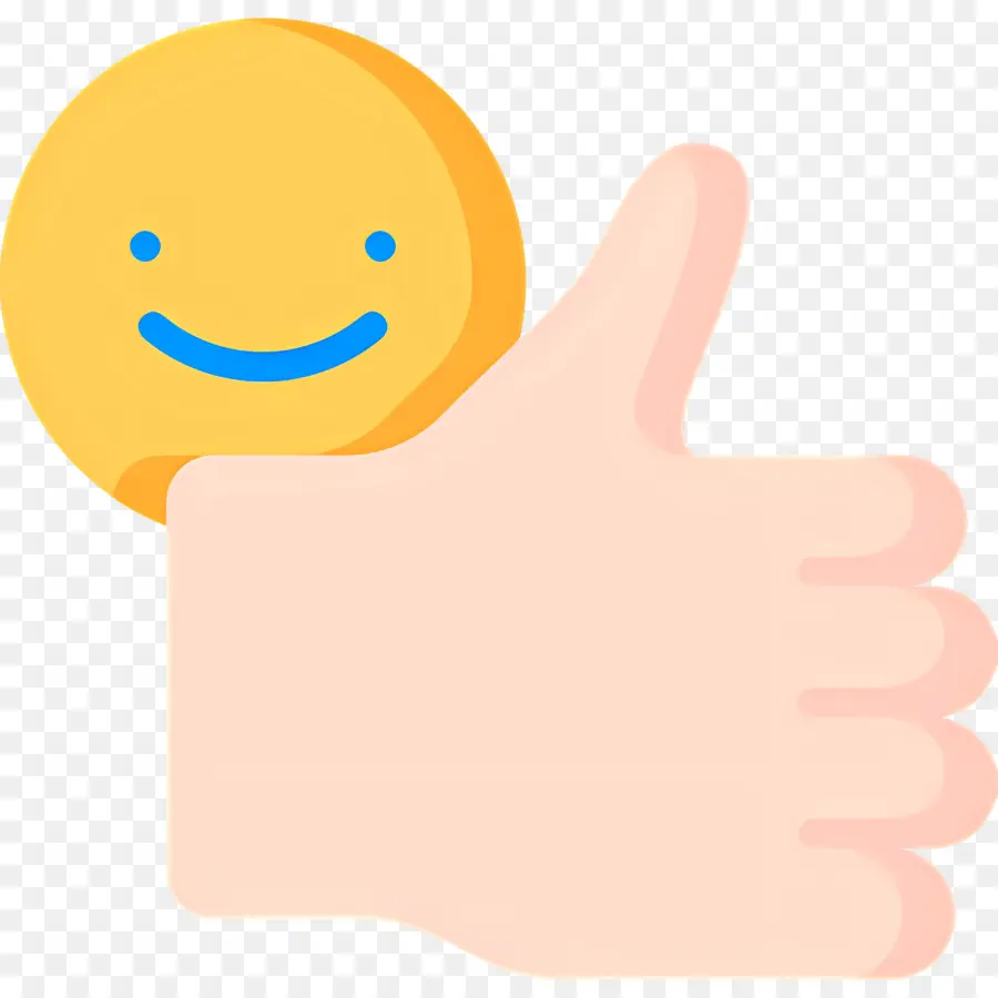 Emoji Pulgar Arriba，Pulgar Hacia Arriba Emoji PNG