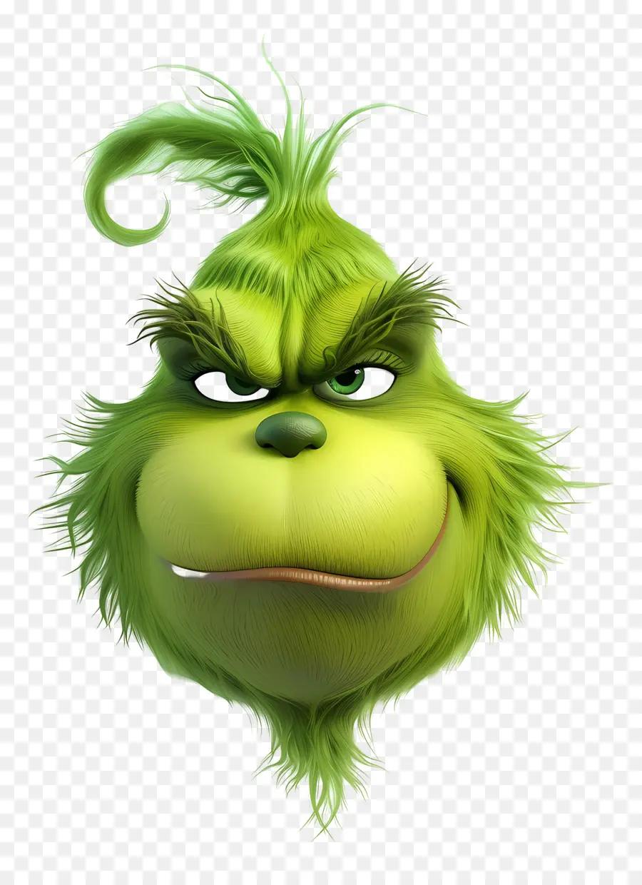 Grinch De Dibujos Animados，Carácter Verde PNG