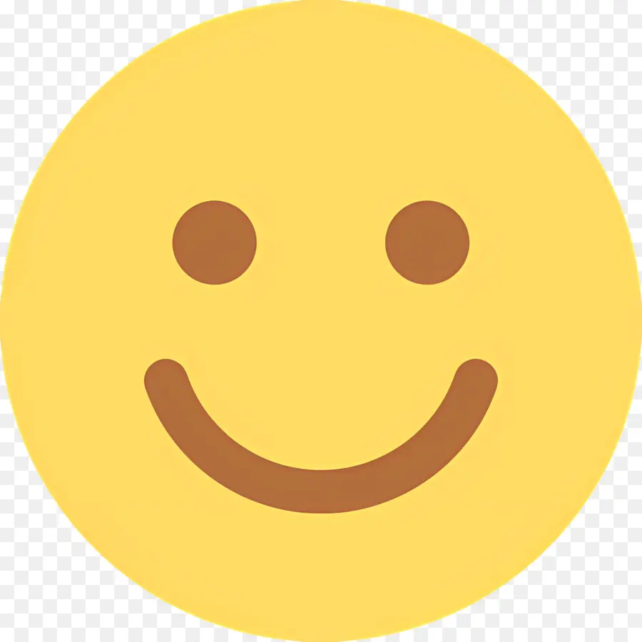 Sonrisa Emoji，Cara Sonriente Dibujada A Mano PNG