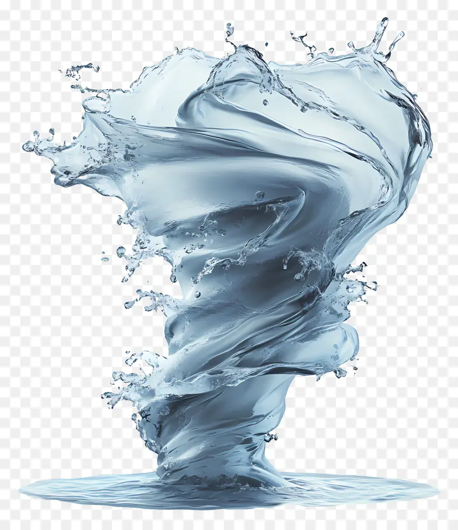 Espiral De Agua，Agua Arremolinada PNG