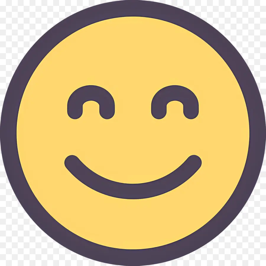 Sonrisa Emoji，Cara Sonriente Amarilla PNG