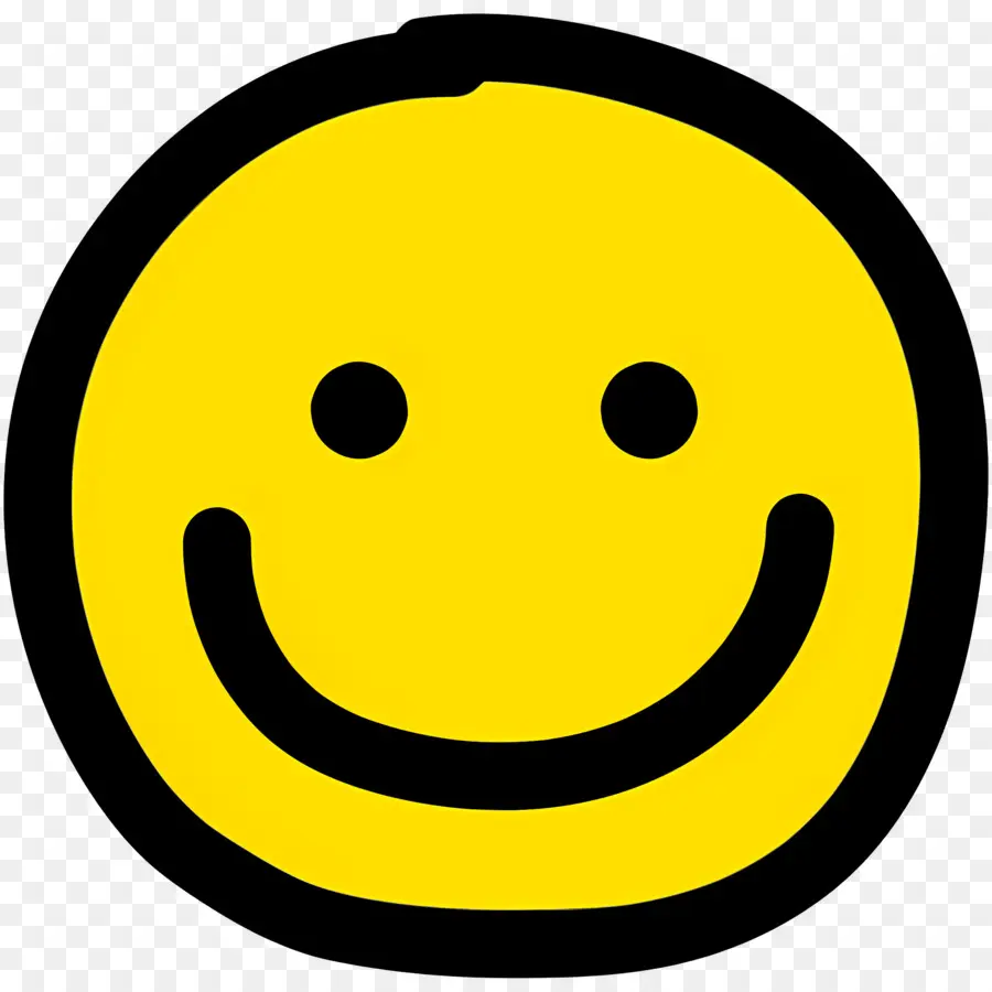 Sonrisa Emoji，Cara Sonriente Amarilla PNG