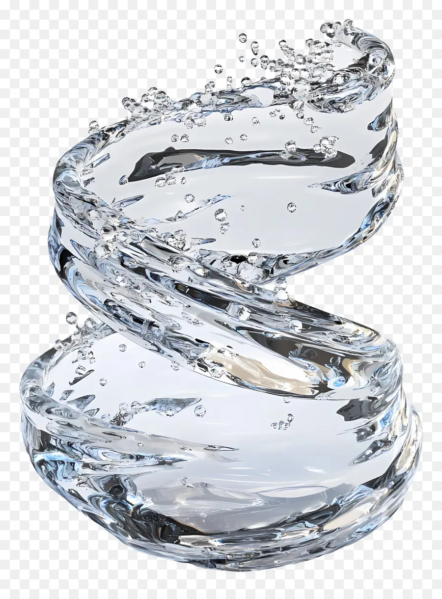 Espiral De Agua，Espiral De Agua Transparente PNG