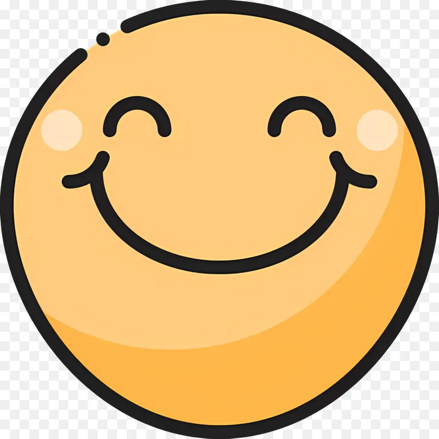 Sonrisa Emoji，Emoji Riendo PNG