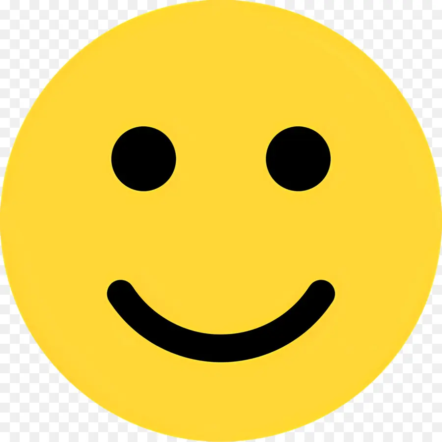 Sonrisa Emoji，Cara Sonriente Amarilla PNG