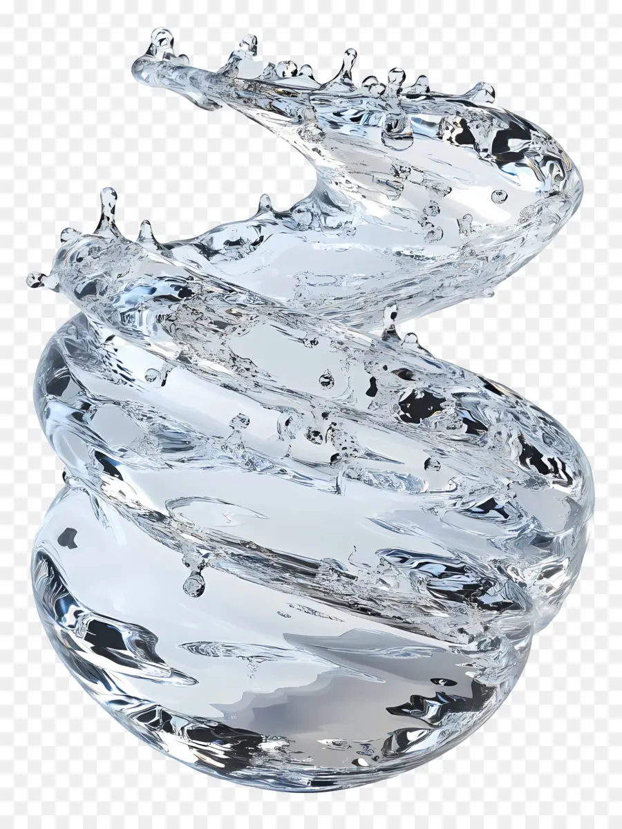 Espiral De Agua，Espiral De Agua Transparente PNG