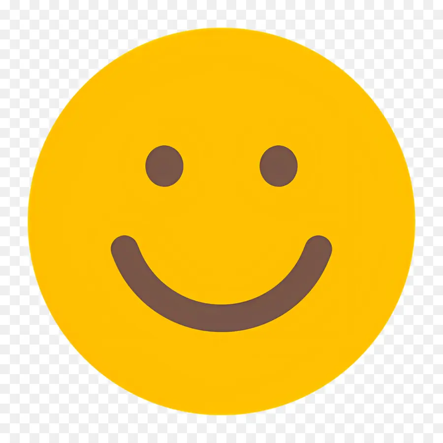 Sonrisa Emoji，Cara Sonriente Dibujada A Mano PNG