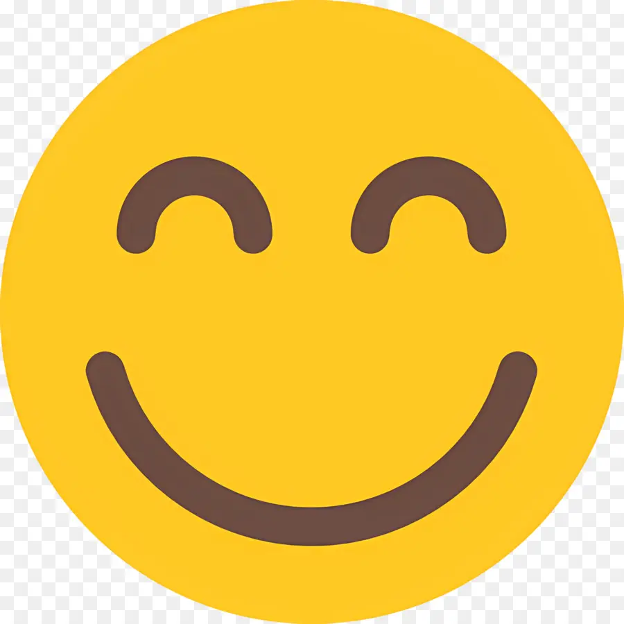 Sonrisa Emoji，Cara Sonriente Amarilla PNG