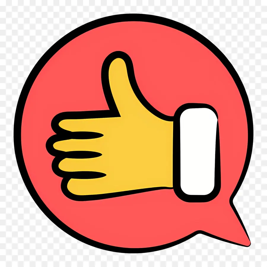 Emoji Pulgar Arriba，Pulgares Hacia Arriba PNG