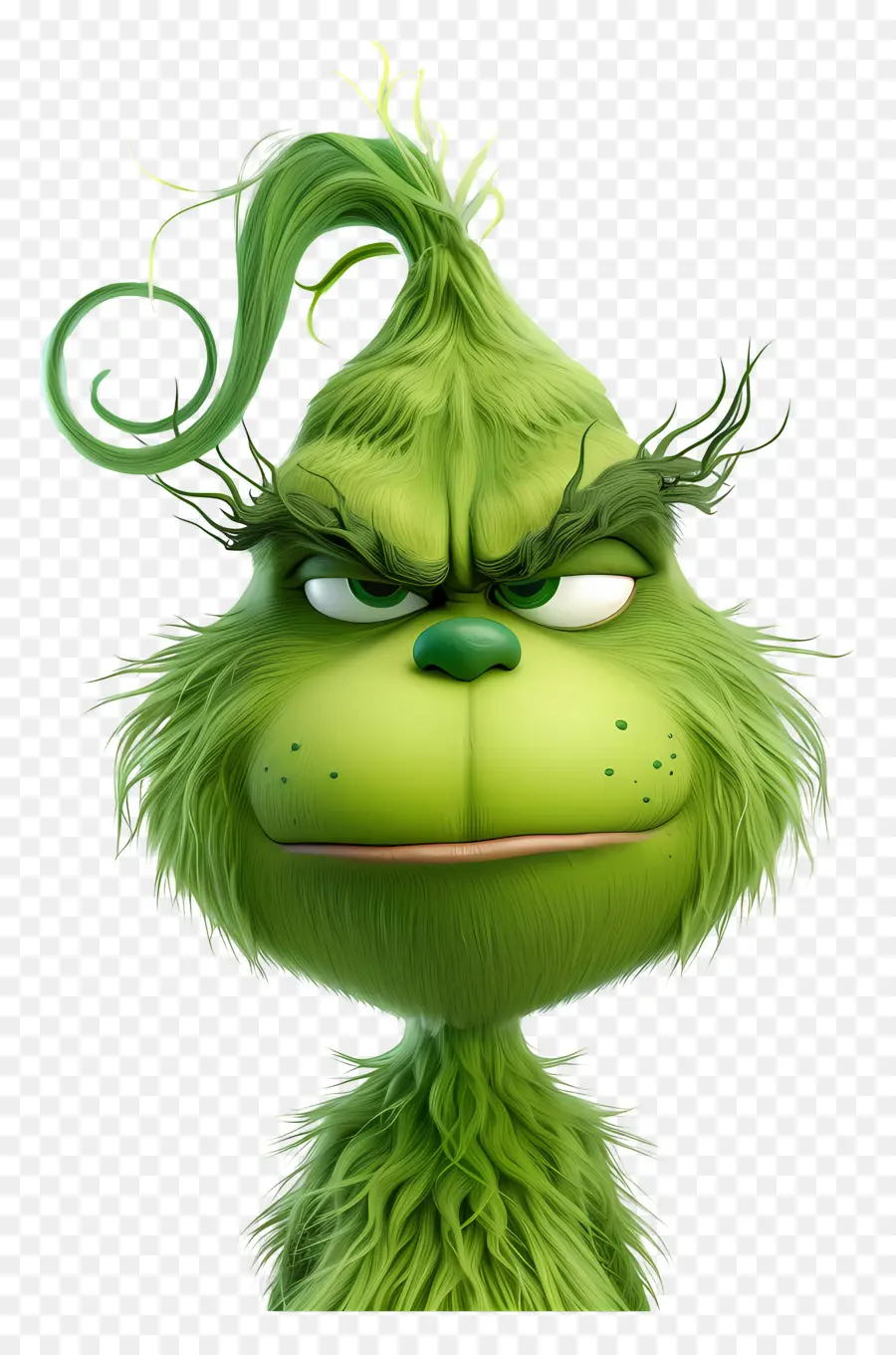 Grinch De Dibujos Animados，Carácter Verde PNG