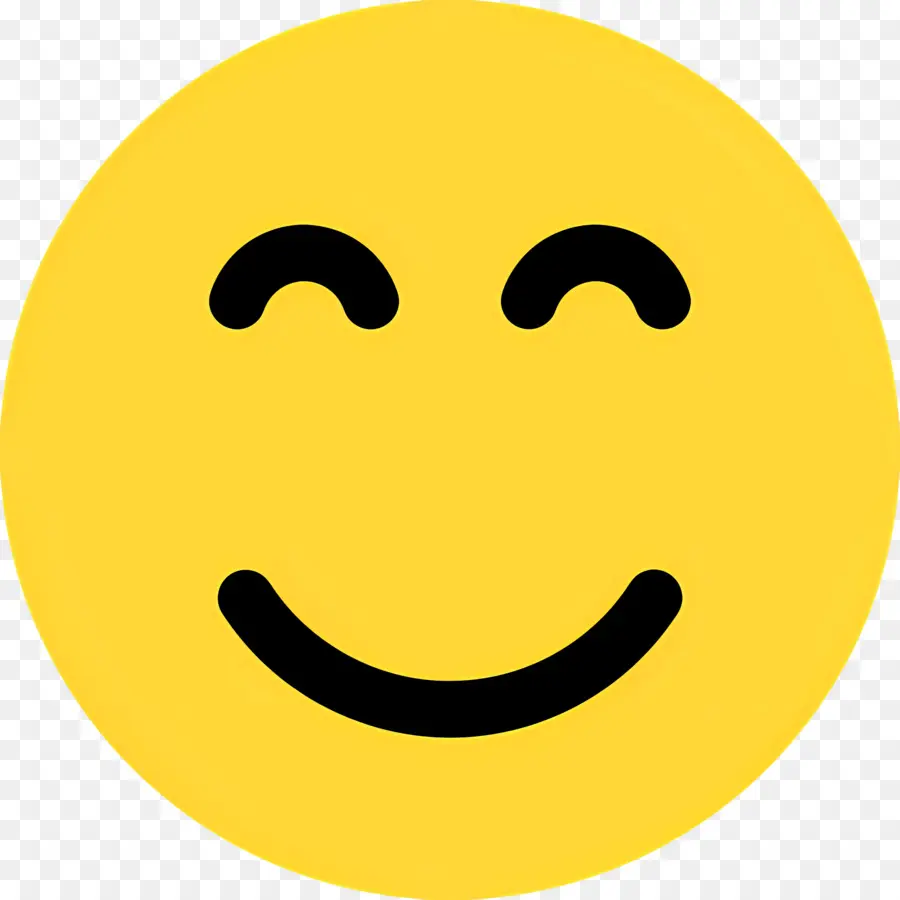 Sonrisa Emoji，Cara Sonriente Amarilla PNG